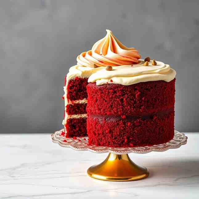 Bake Red Velvet Cake & Cream Cheese Frosting